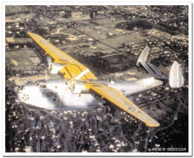 A U.S. Navy PBM-1 of Patrol Squadron 56 (VP-56) in 1940. WRG #: 0022334