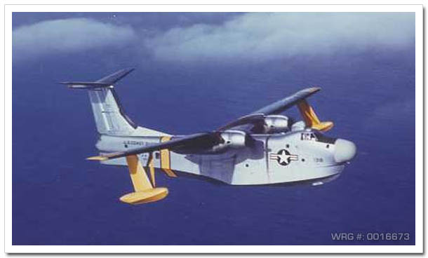 A Martin P5M-2G Marlin assigned to U.S. Coast Guard Air Station San Diego on January 28, 1958. WRG #: 0016674