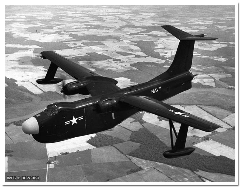 A Martin P5M Marlin in flight. WRG #: 0022360