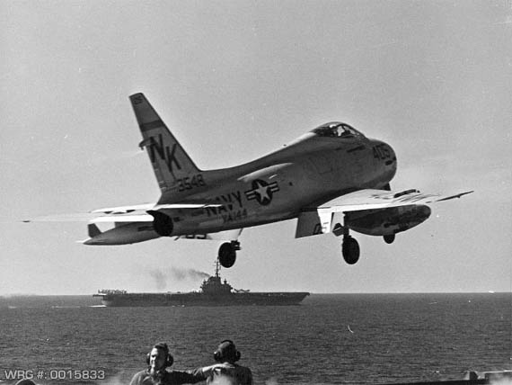 North American FJ-4 Fury WRG# 0015833