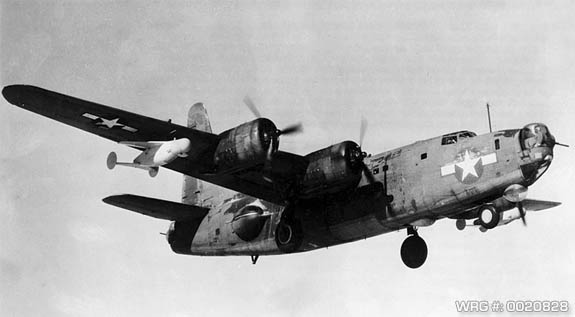 Consolidated PB4Y-2 Privateer WRG# 0020828