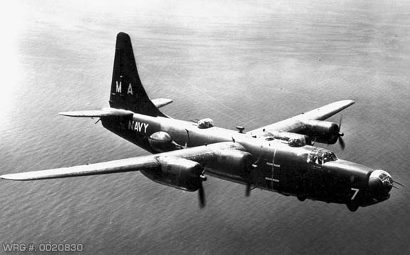 Consolidated PB4Y-2 Privateer WRG# 0020830