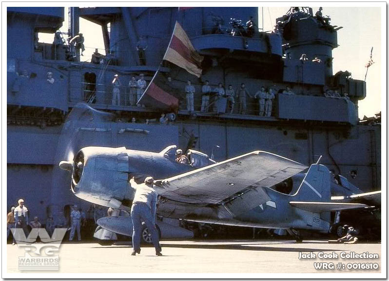 F6F-3 Hellcat #22 of VF-5 WRG# 0016810
