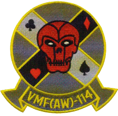 Logo of VMF 114