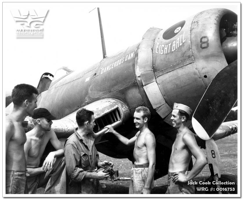 F4U-1 Corsair of VMF-213, Guadalcanal, 1943. WRG# 0016753