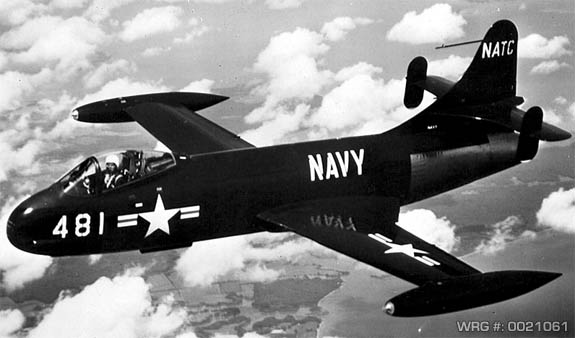 Vought F6U Pirate. WRG# 0021061