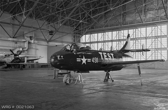 VoughtVought F6U-1 Pirate Bu. 122491 WRG# 0021063