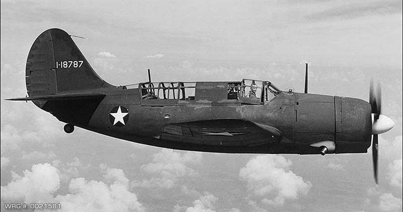 Curtiss A-25A-5-CS Shrike/41-18787. WRG# 0021581