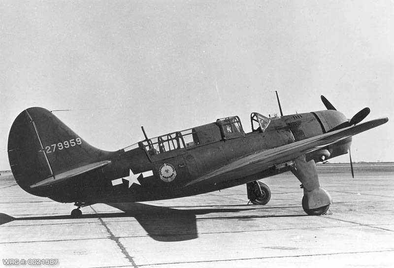 Curtiss A-25A-25-CS Shrike/42-79959. WRG# 0021587