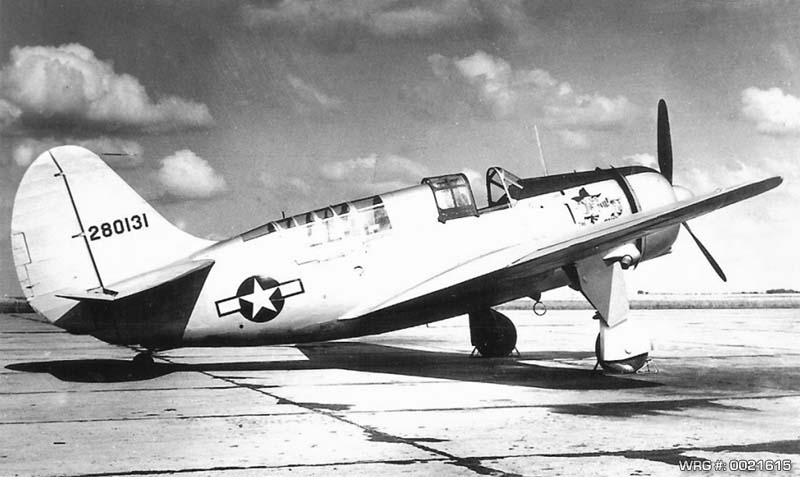 Curtiss A-25A-25-CS Shrike/42-80131. WRG# 0021615