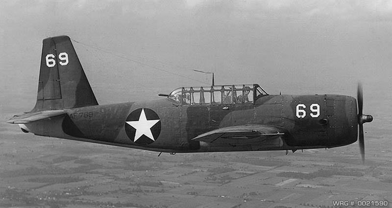 Vultee A-31 Vengeance. WRG# 0021590