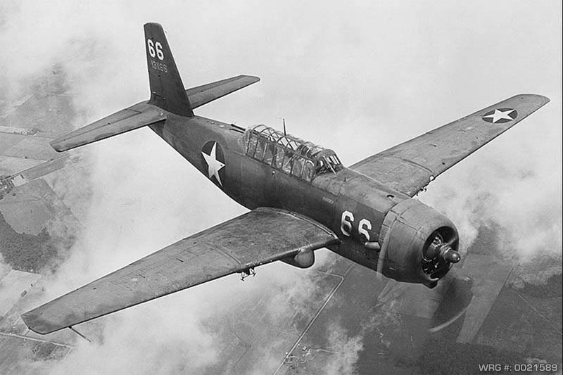 Vultee A-35A-VN Vengeance/41-31166. WRG# 0021589