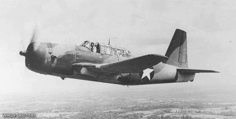 Vultee A-35 Vengeance. WRG# 0021591