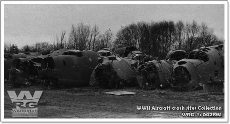 B-24 Liberator graveyard. WRG#: 0021951