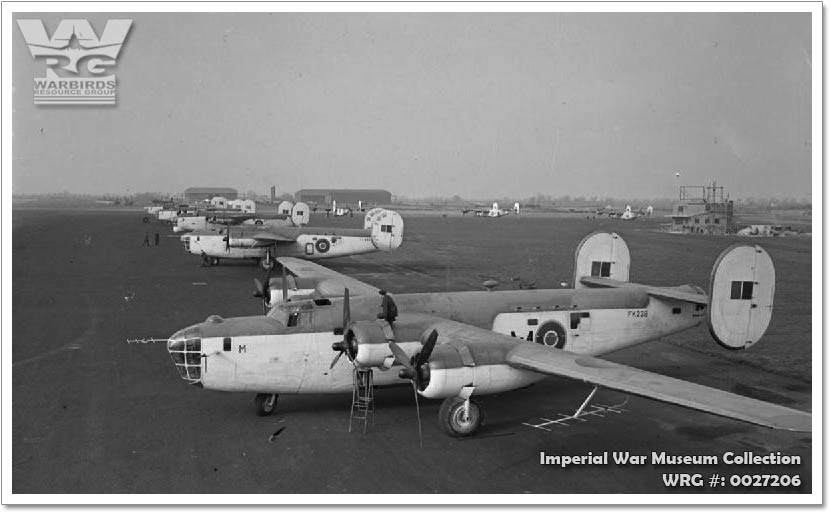 RAF Coastal Command Liberator GR.III of No. 120 Squadron. WRG#: 0027206