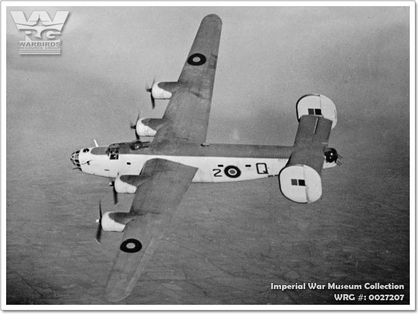 RAF Coastal Command Liberator GR. V of 86 Squadron in 1943. WRG#: 0027207