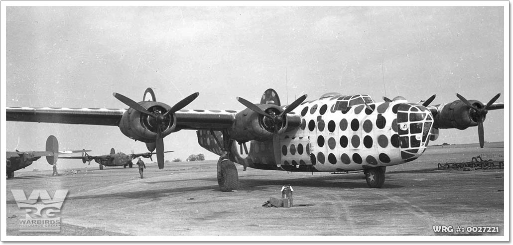 B-24D-30-CO Liberator assembly ship First Sergeant, 458th Bomb Group. WRG#: 0027221