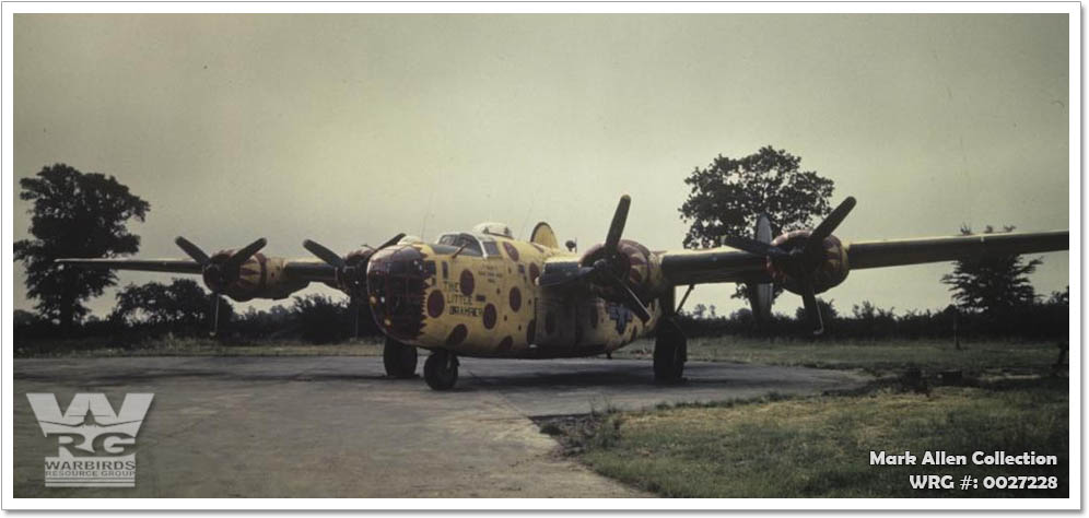 B-24 Liberator/42-40722/The Little Gramper of the 491st Bomb Group, used as a flight assembly ship. WRG#: 0027228