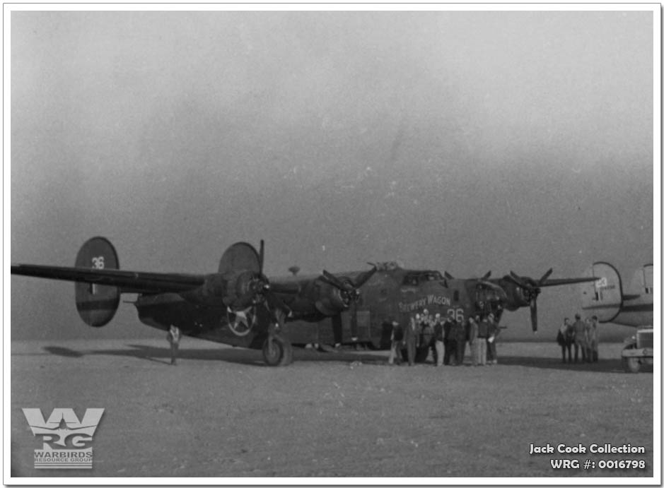 B-24D Liberator Brewery Wagon of the 512th BS-376th BG. WRG#: 0016798