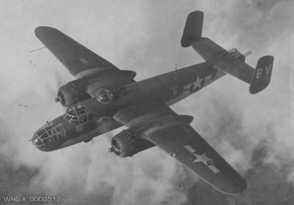North American B-25J Mitchell of the 12th AF, Italy, 1944. WRG-0000512