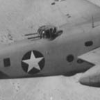 North American B-25C-1 Mitchells of the U.S. Army Air Force 9th AF in North Africa. 1943. WRG-0021480