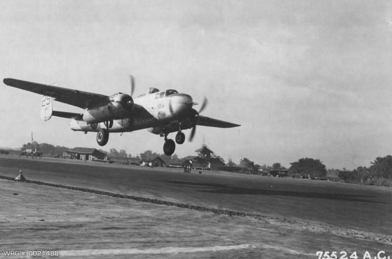 B-25 Mitchell of the 81st BS/12th BG, November 14, 1944. WRG-0021488