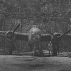 North American B-25 Mitchell under protective covering near Port Moresby, Papua, New Guinea, November 27, 1942. WRG #: 0021493