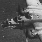B-25 Mitchell's of the 12th AF over the Tyrrhenian Sea on way to Northern Italy, January 3, 1945. WRG-0021522