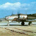 Martin B-26 Marauders waiting to take-off..