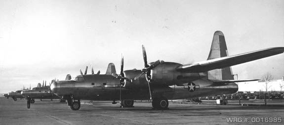 Consolidated B-32 WRG# 0016985.