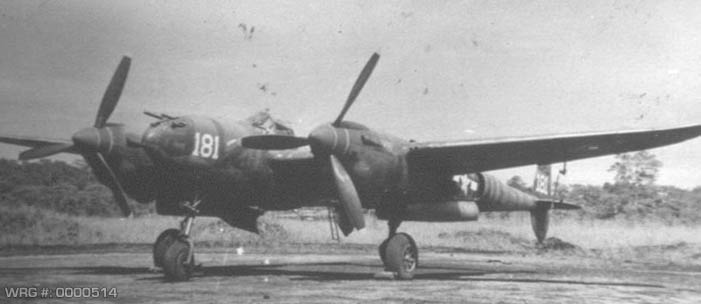 Lockheed P-38 Lightning WRG# 0000514