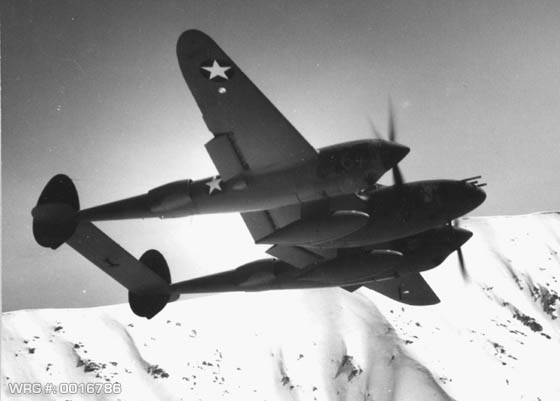 Lockheed P-38 Lightning WRG# 0016786