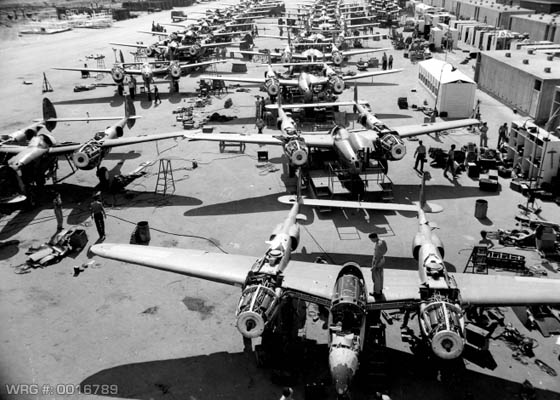 Lockheed P-38 Lightning WRG# 0016789