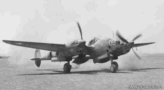 Lockheed P-38 Lightning WRG# 0016791