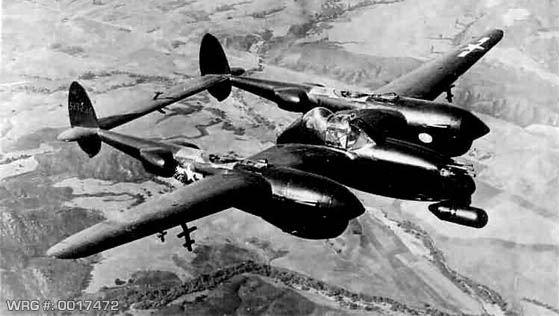 Lockheed P-38 Lightning WRG# 0017472