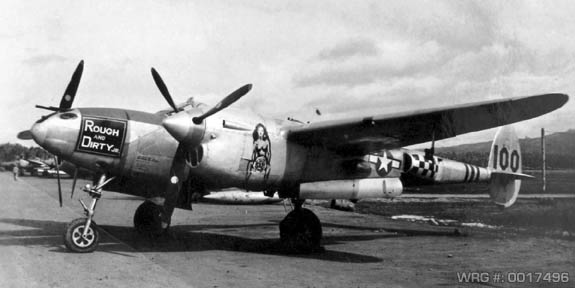 Lockheed P-38 Lightning WRG# 0017496