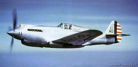 Curtiss XP-40 Warhawk. WRG# 0020977