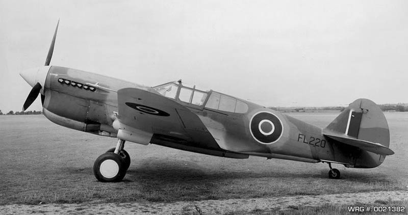 Curtiss Kittyhawk MkIIA. WRG# 0021382