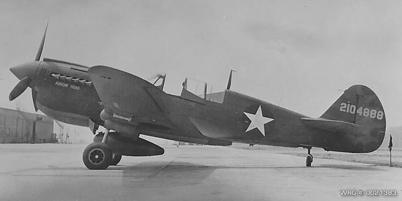 Curtiss Kittyhawk MkIIA. WRG# 0021383