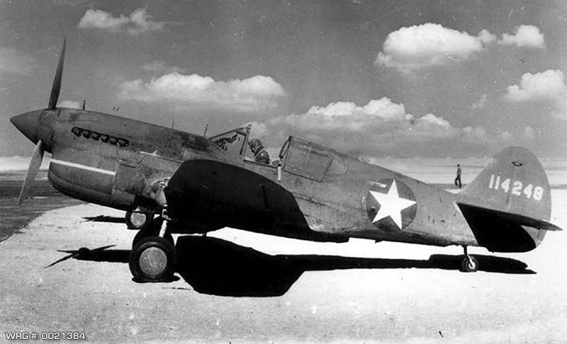 Curtiss P-40D Warhawk. WRG# 0021384