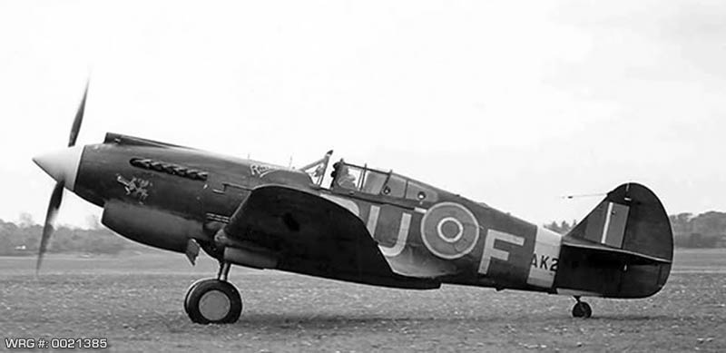 Curtiss Tomahawk IIB. WRG# 0021385
