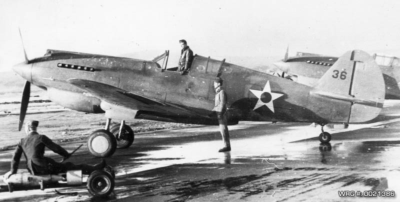 Curtiss P-40C Warhawk. WRG# 0021386