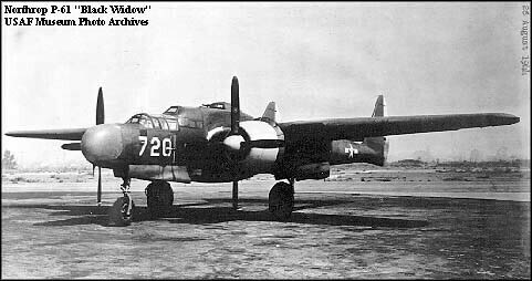 Northrop P-61 Black Widow WRG# 0000000