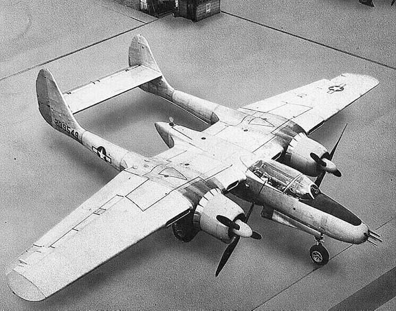 Northrop P-61 Black Widow WRG# 0000000
