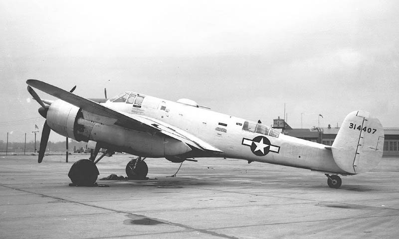BEECHCRAFT XA-38 GRIZZLY 43-14407