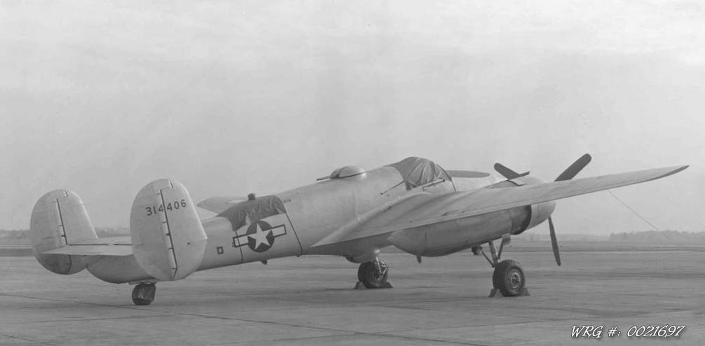 BEECHCRAFT XA-38 GRIZZLY 43-14406 WRG#: 0021697
