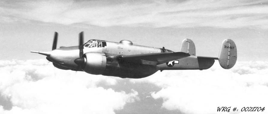 BEECHCRAFT XA-38 GRIZZLY 43-14407 WRG#: 0021704