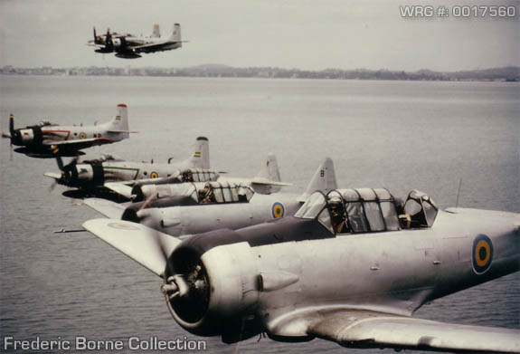 Douglas AD4 Skyraider Gabonese AF - WRG# 0017560