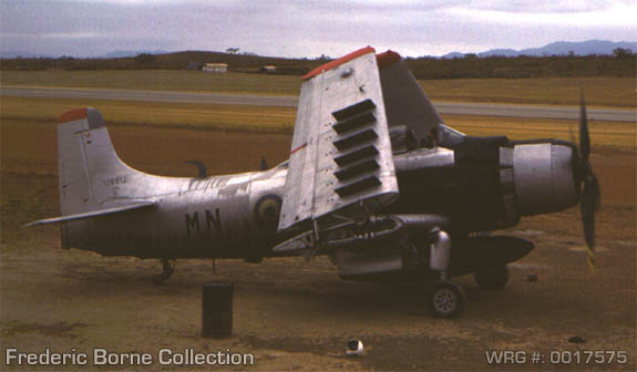 Douglas AD4 Skyraider Gabonese AF - WRG# 0017575